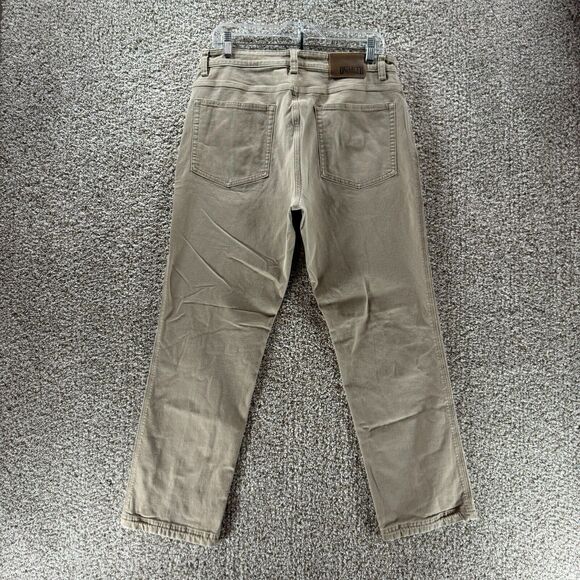 Duluth Trading Company Flex Fire Hose Pants Mens 34x28 Tan Canvas Workwear Adult - Picture 6 of 10